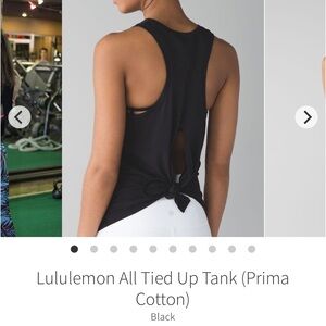 lululemon All Tied Up Tank